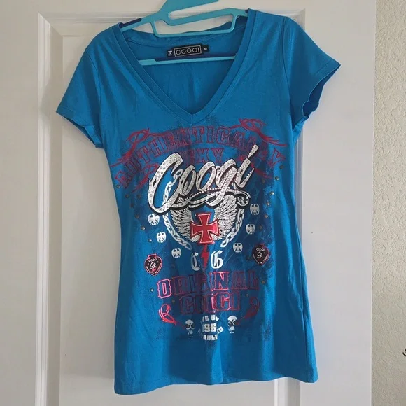 Coogi women's t shirt medium - Picture 1 of 5